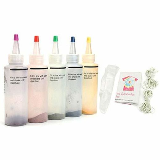 Colorido kit Tie Dye