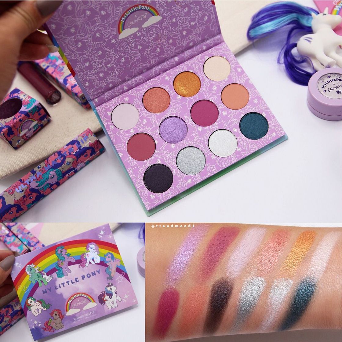 Fashion COLOURPOP x MY LITTLE PONY EYESHADOW PALETTE ...