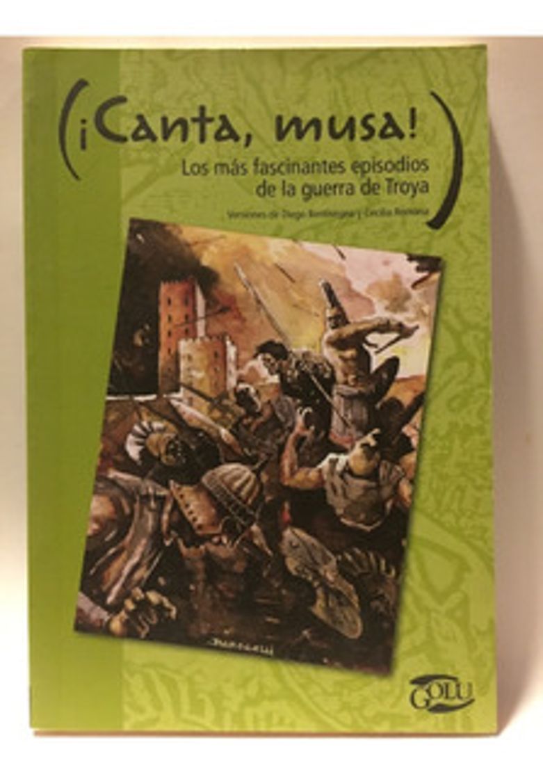 Libros CANTA MUSA Mitos Griegos Troya Golu