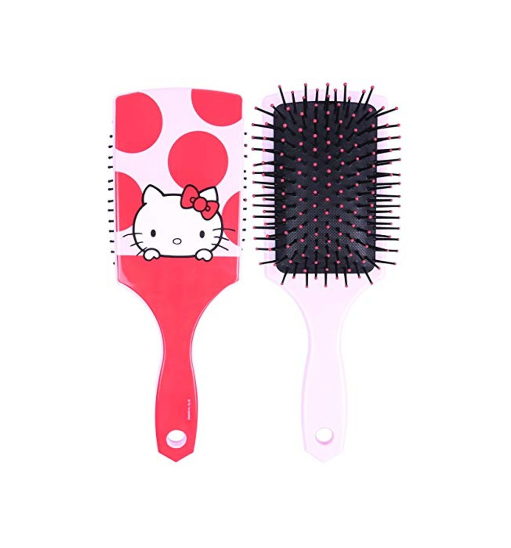 Product Hello Kitty cepillo del pelo rojo y rosa