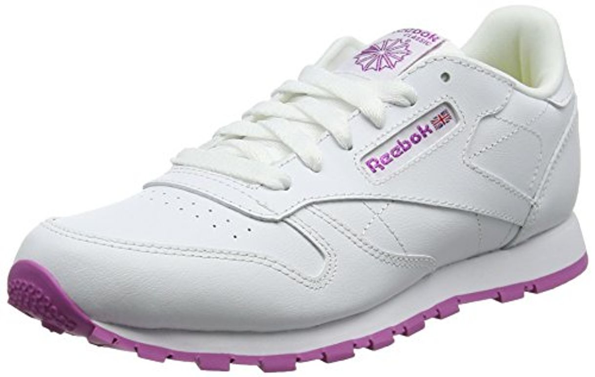 Lugares Reebok Classic Leather, Zapatillas Unisex niños,