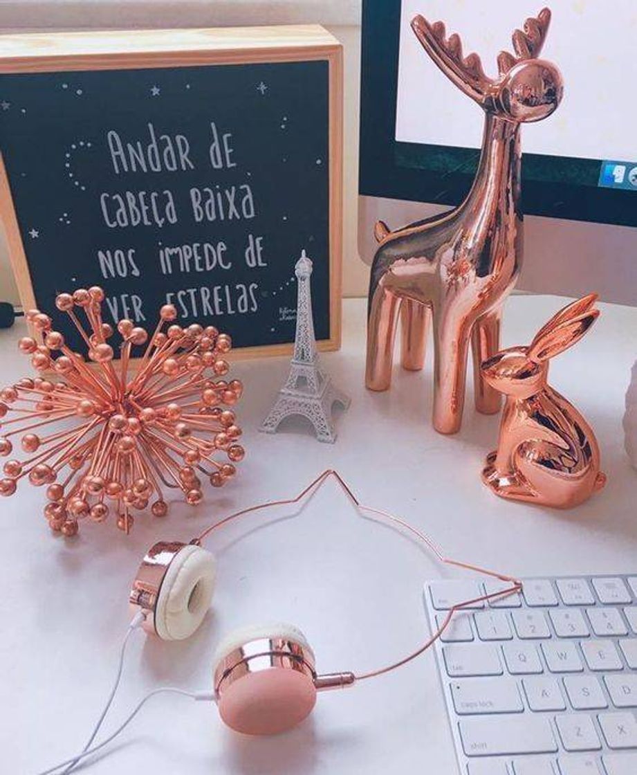 Fashion Decorações rose gold✨