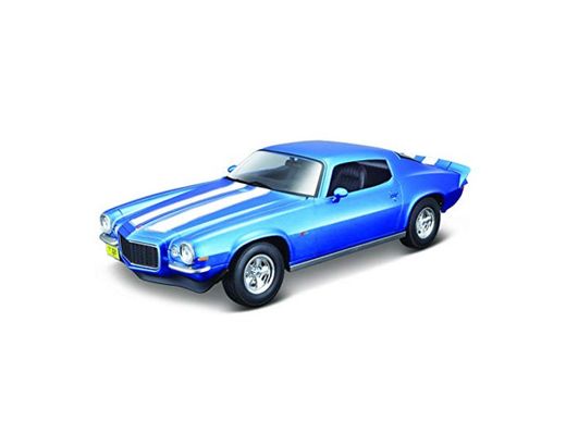 Maisto- Chevrolet Camaro de 1971 en Escala 1:18 en Azul