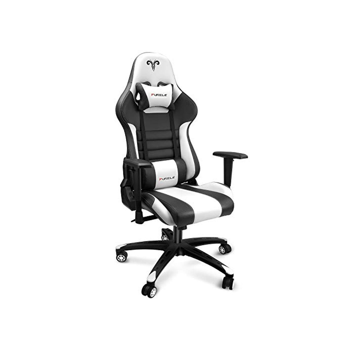 Product Furgle Office Gaming Chair Silla de Carreras con Respaldo Alto y reposabrazos