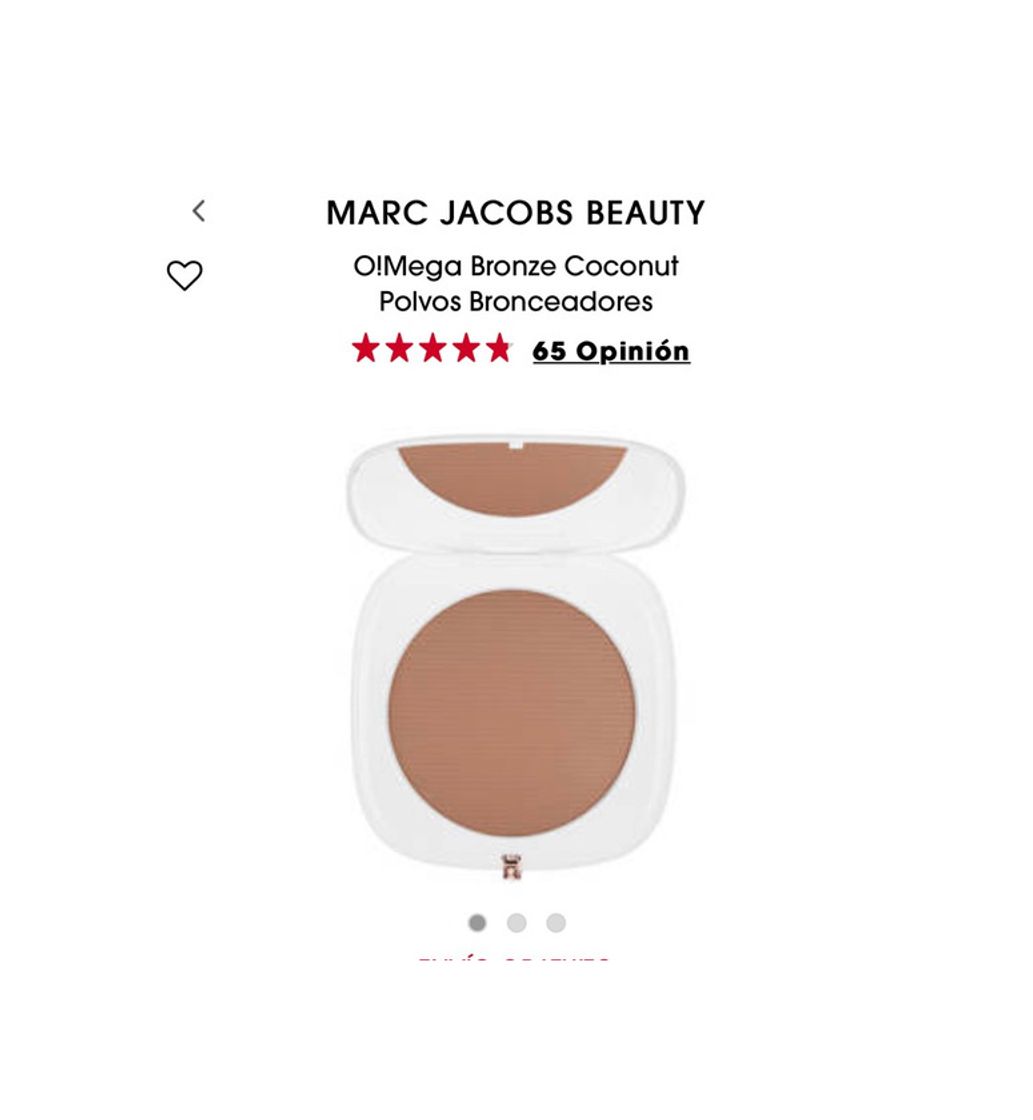 Producto Polvos de sol mate Marc jacobs 