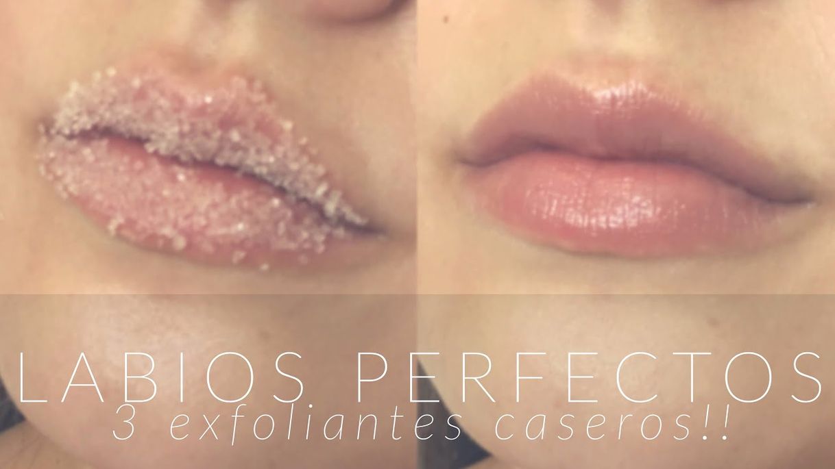 Moda Labios perfectos!! TRES exfoliantes caseros - YouTube