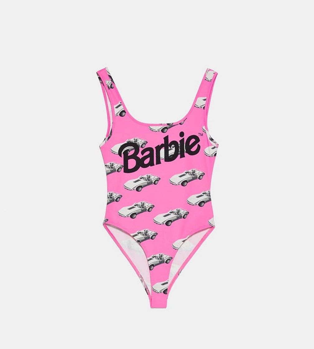 Moda Body estampado com barbie