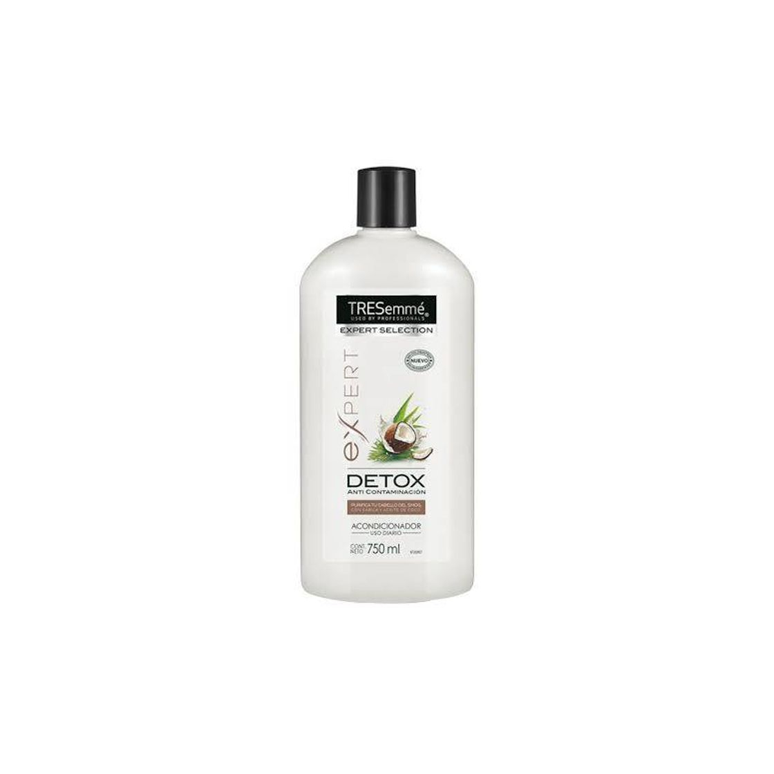 Social Acondicionador Tresemmé detox con sábila y aceite de coco