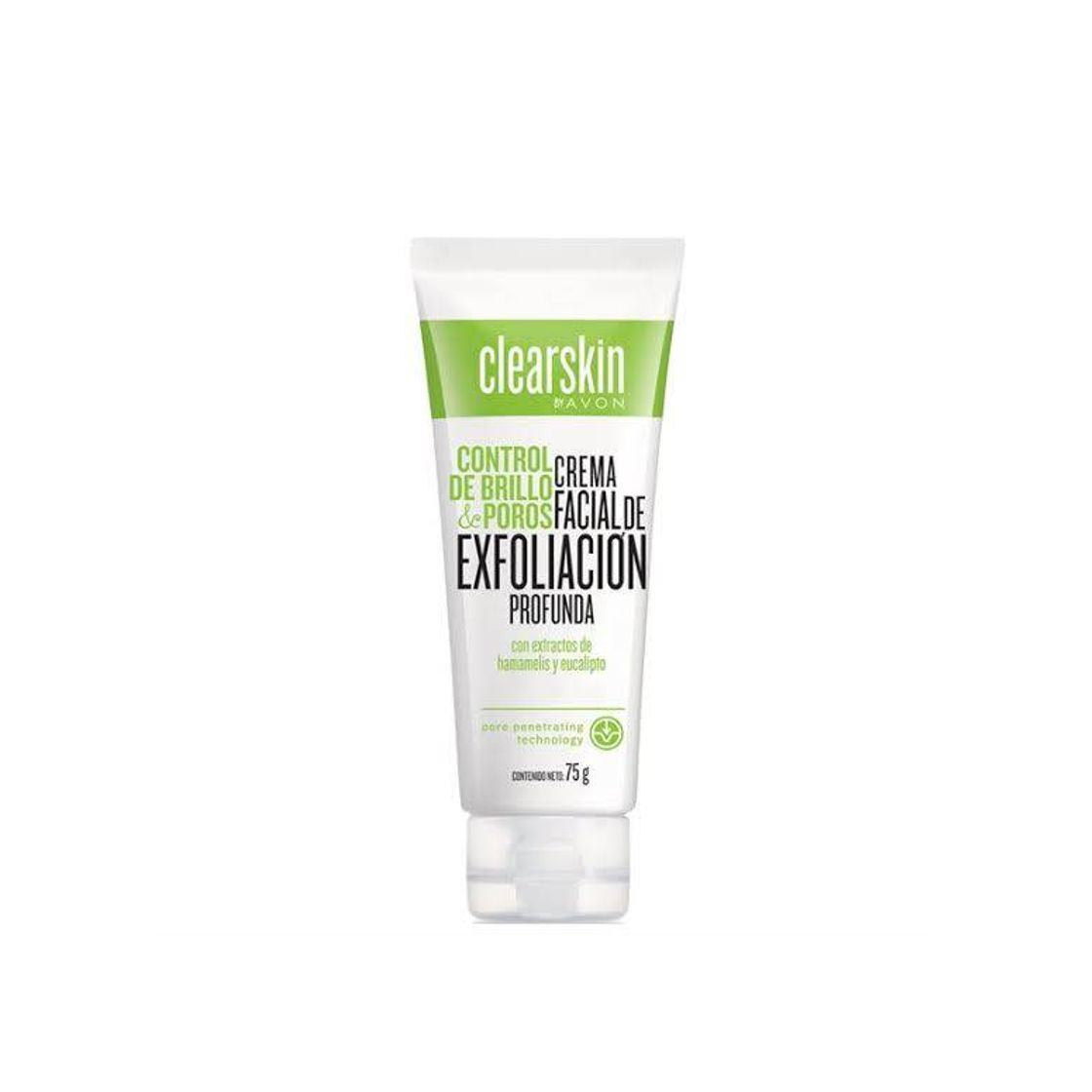 Social Crema exfoliante control de brillo y poros Clearskin de Avon