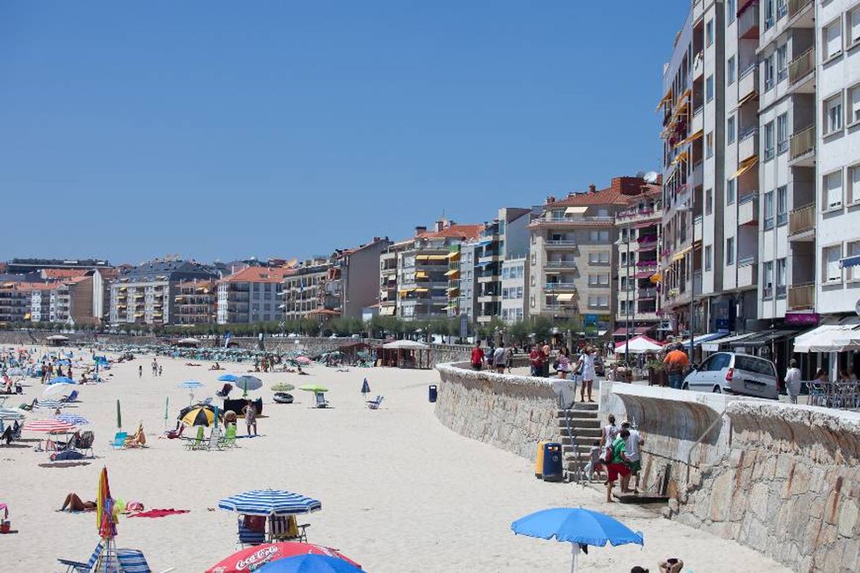 praia sanxenxo galizia ..spain