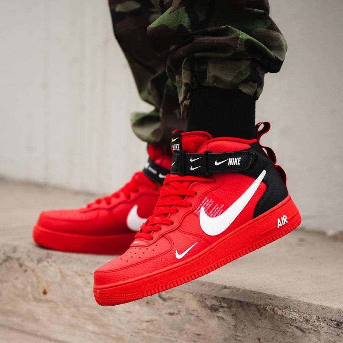 Fashion Af1 High Red