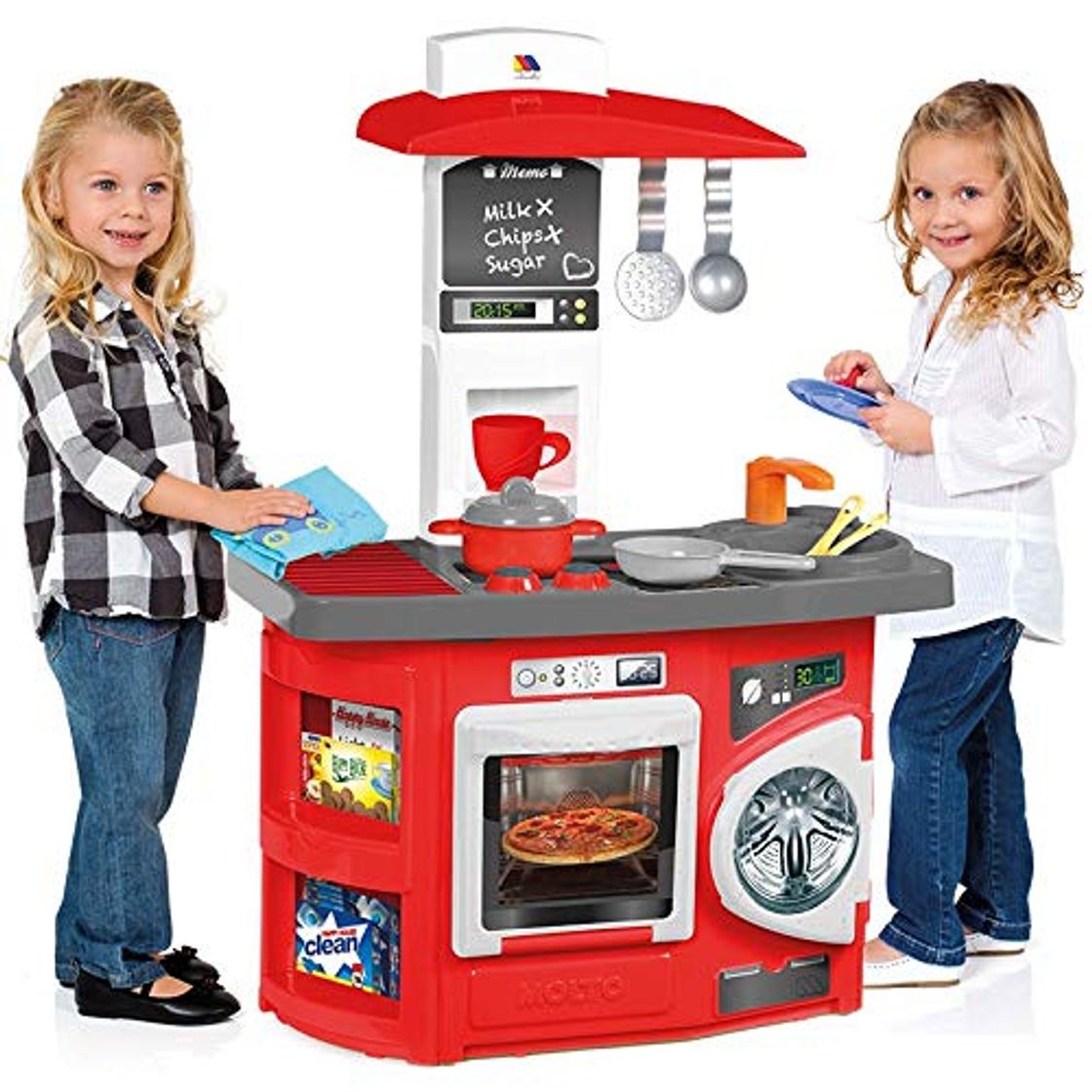 Product Cocina Infantil Molto Kitchen Roja