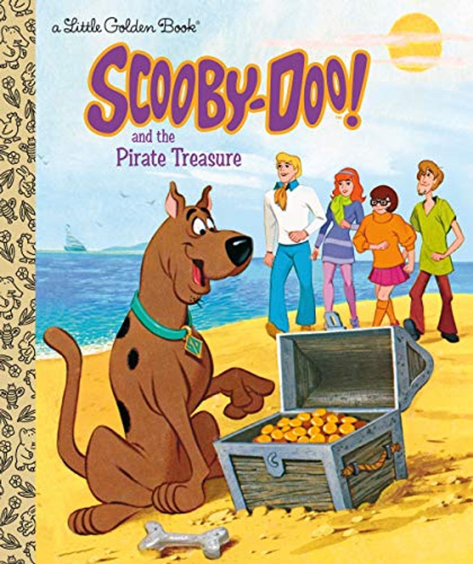 Book SCOOBY DOO & PIRATE TREASURE LITTLE GOLDEN BOOK HC