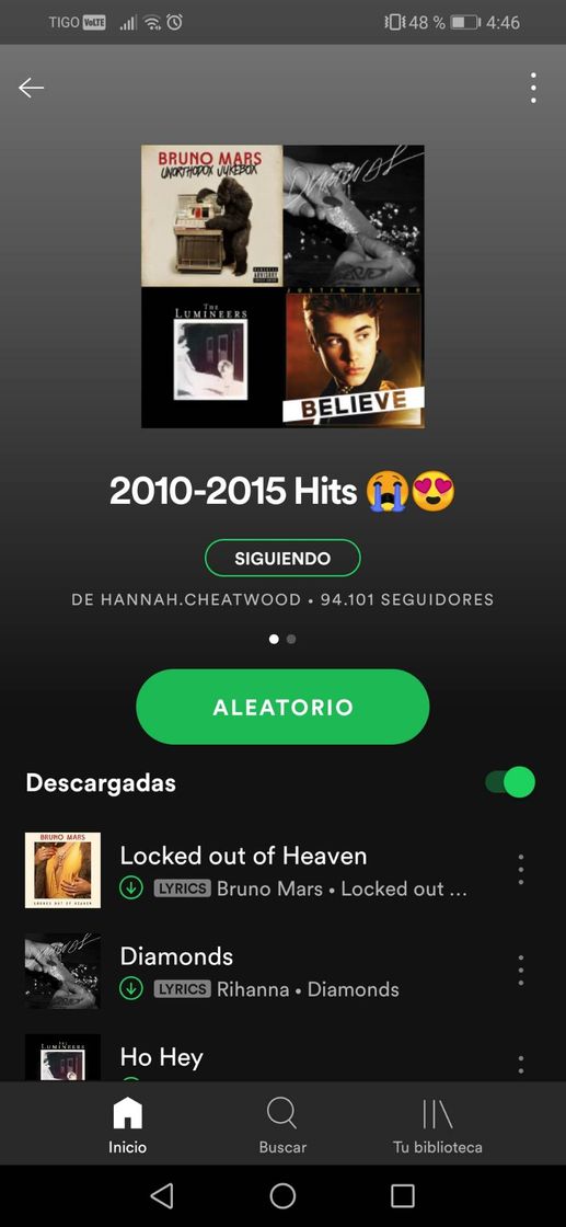 Canción Hits 2010-2015 ❤️ 🎶 