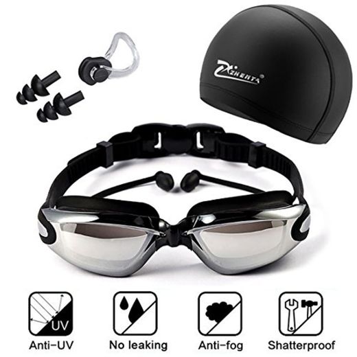 XQ7 Gafas de natación, incluir Enchufe de oído