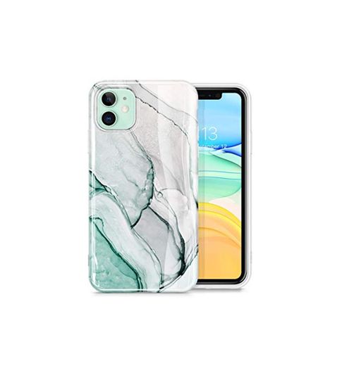 GVIEWIN Carcasa de Mármol para iPhone 11 2019 6.1'' Case/iPhone, Estuche para