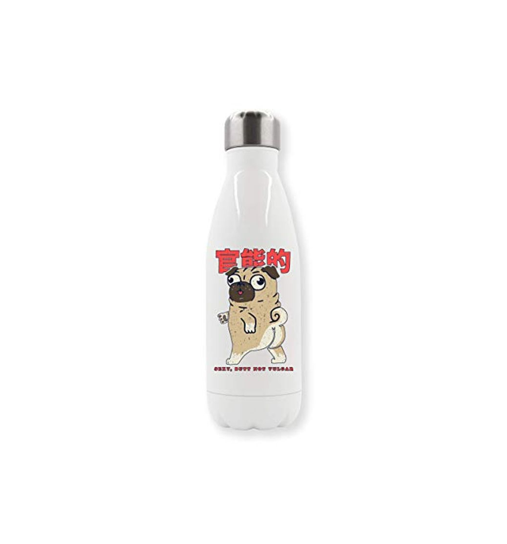 Producto LukeTee Kawaii Dog Botella de Agua Termo