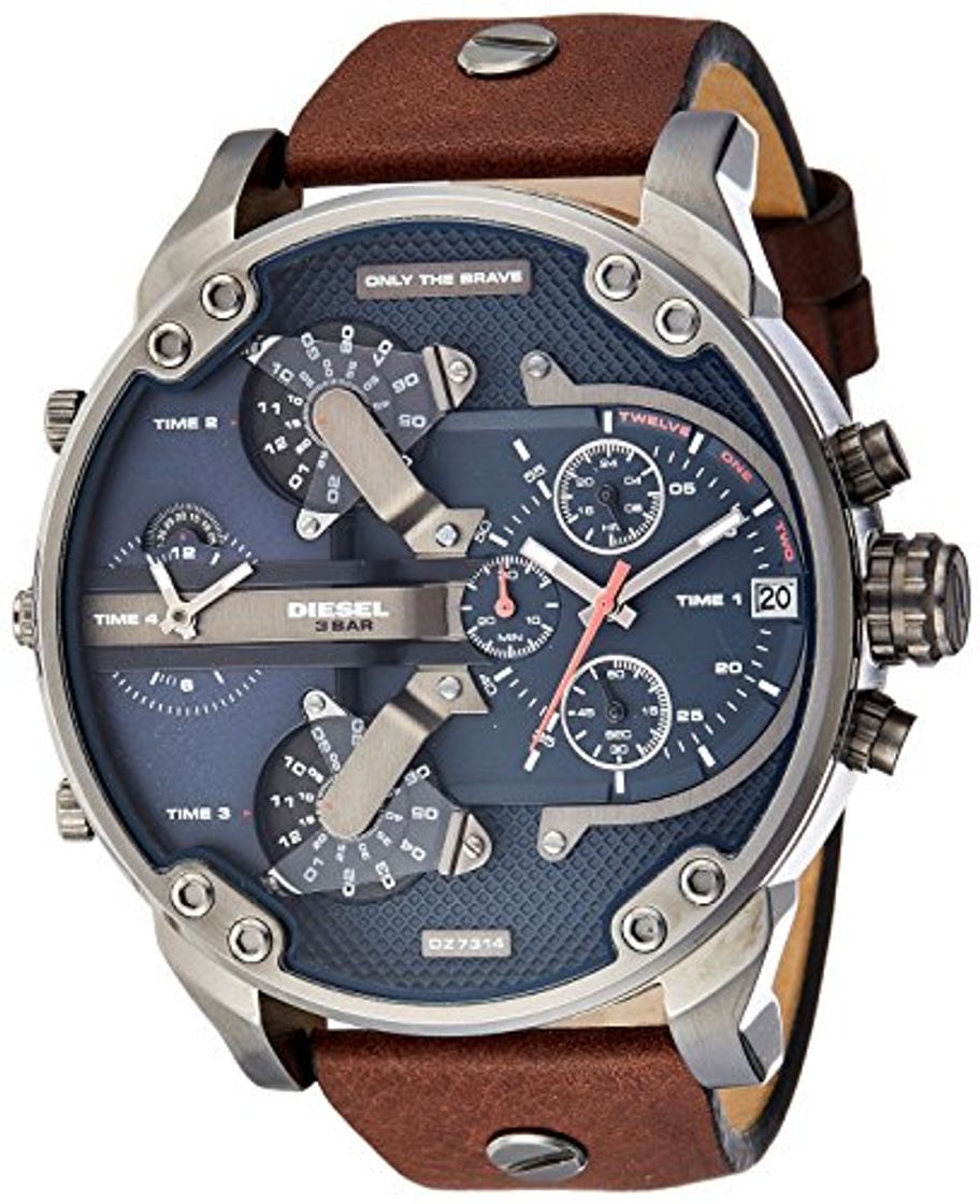 Moda Diesel Reloj Multiesfera para Hombre de Cuarzo con Correa en Ninguno DZ7314