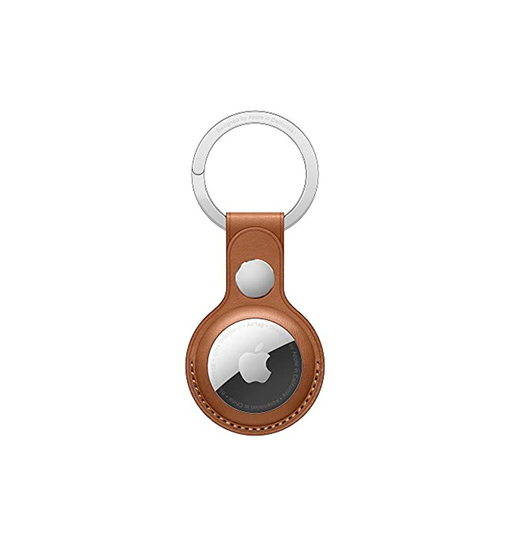 Social Apple Llavero de Piel para el AirTag