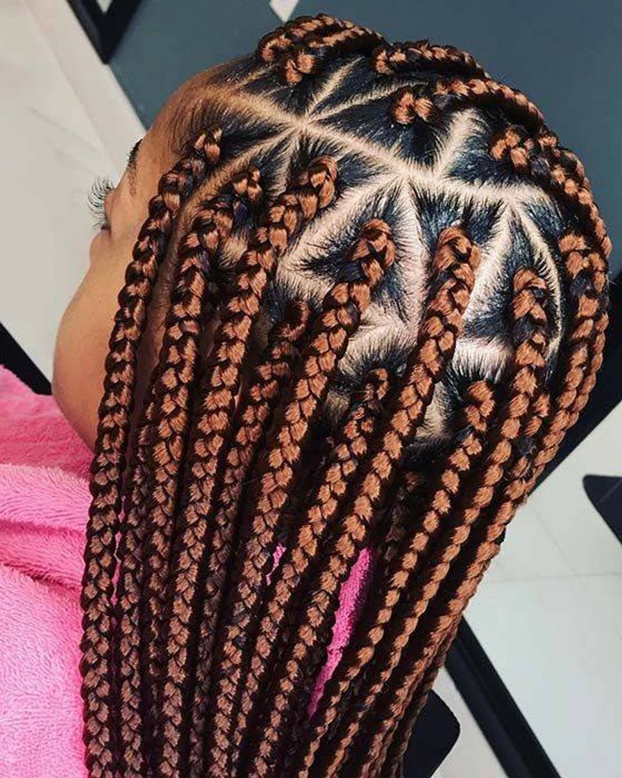 Moda Inspiração para box braids 