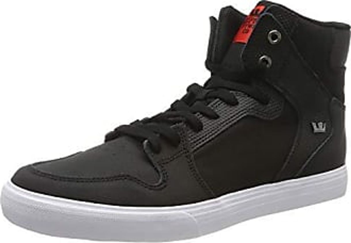 Social Supra Vaider, Zapatillas de Skateboard Unisex Adulto, Gris