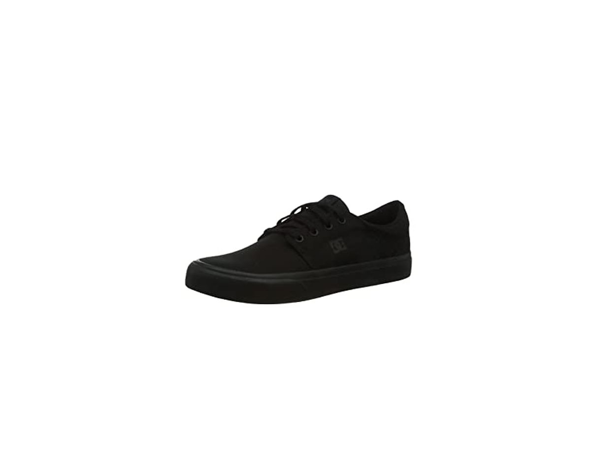 Social DC Shoes Heathrow Vulc, Zapatillas de Skateboard para Hombre, Negro