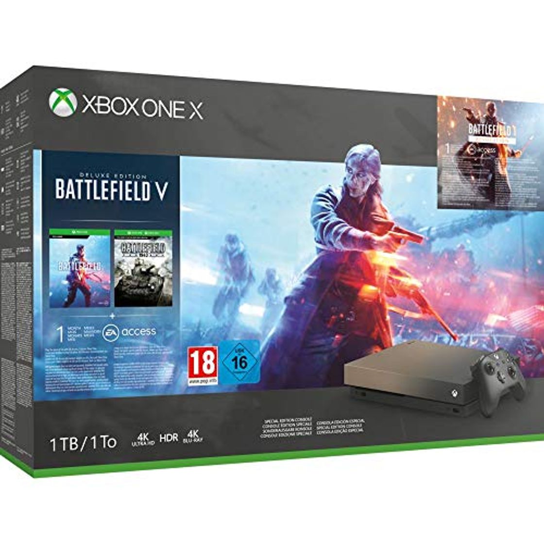 Electrónica Microsoft Xbox One X - Consola 1 TB