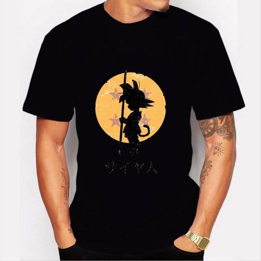 Fashion Shirt - Design Dragon Men Goku