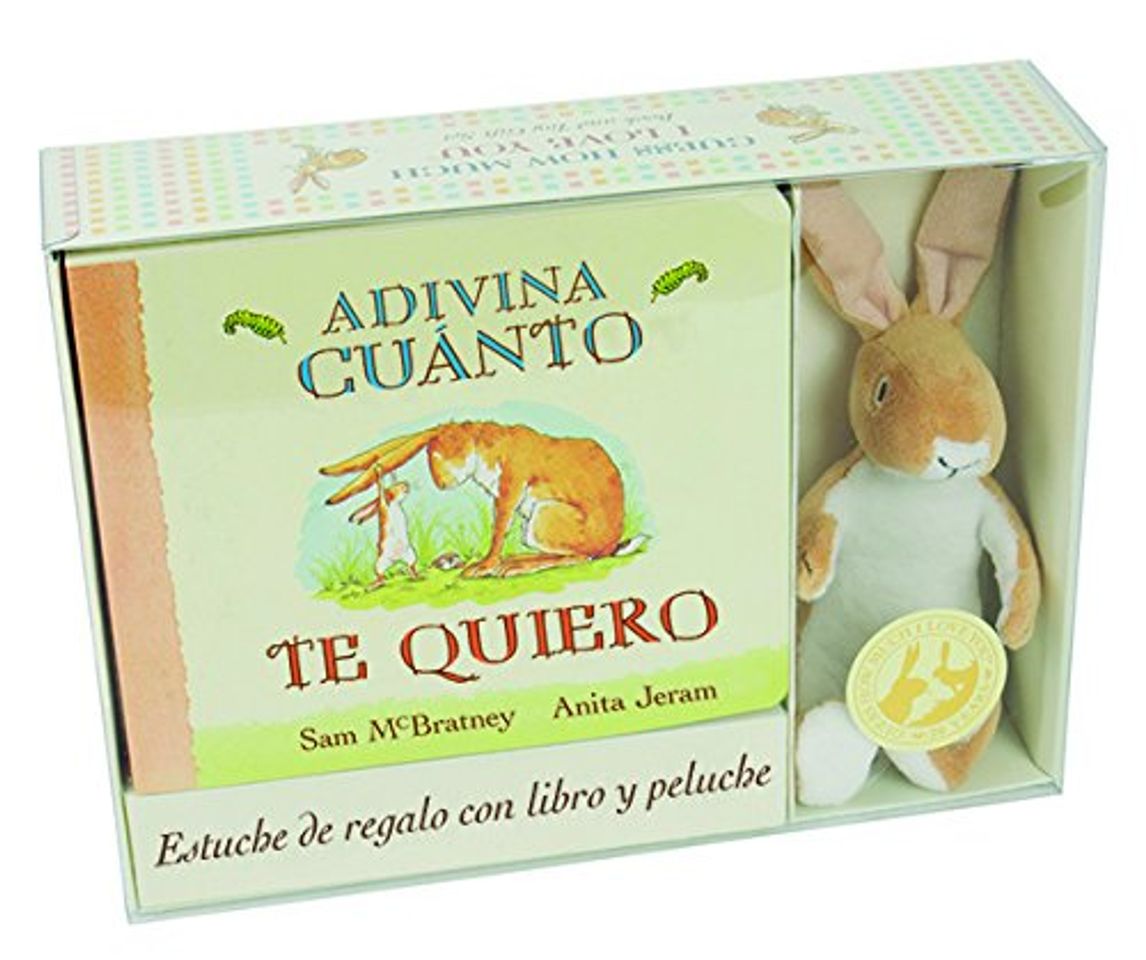 Libro Adivina cuánto te quiero con peluche