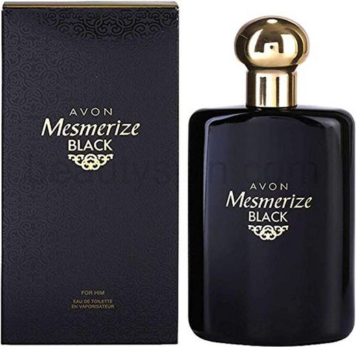 Avon Mesmerize Black Eau de Toilette Para Hombre 100ml