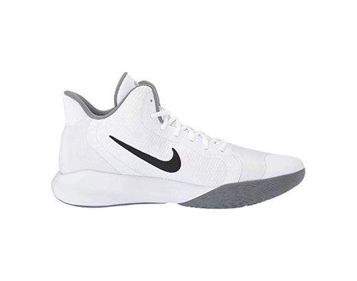 Nike Precision III, Zapatos de Baloncesto Unisex Adulto, Blanco