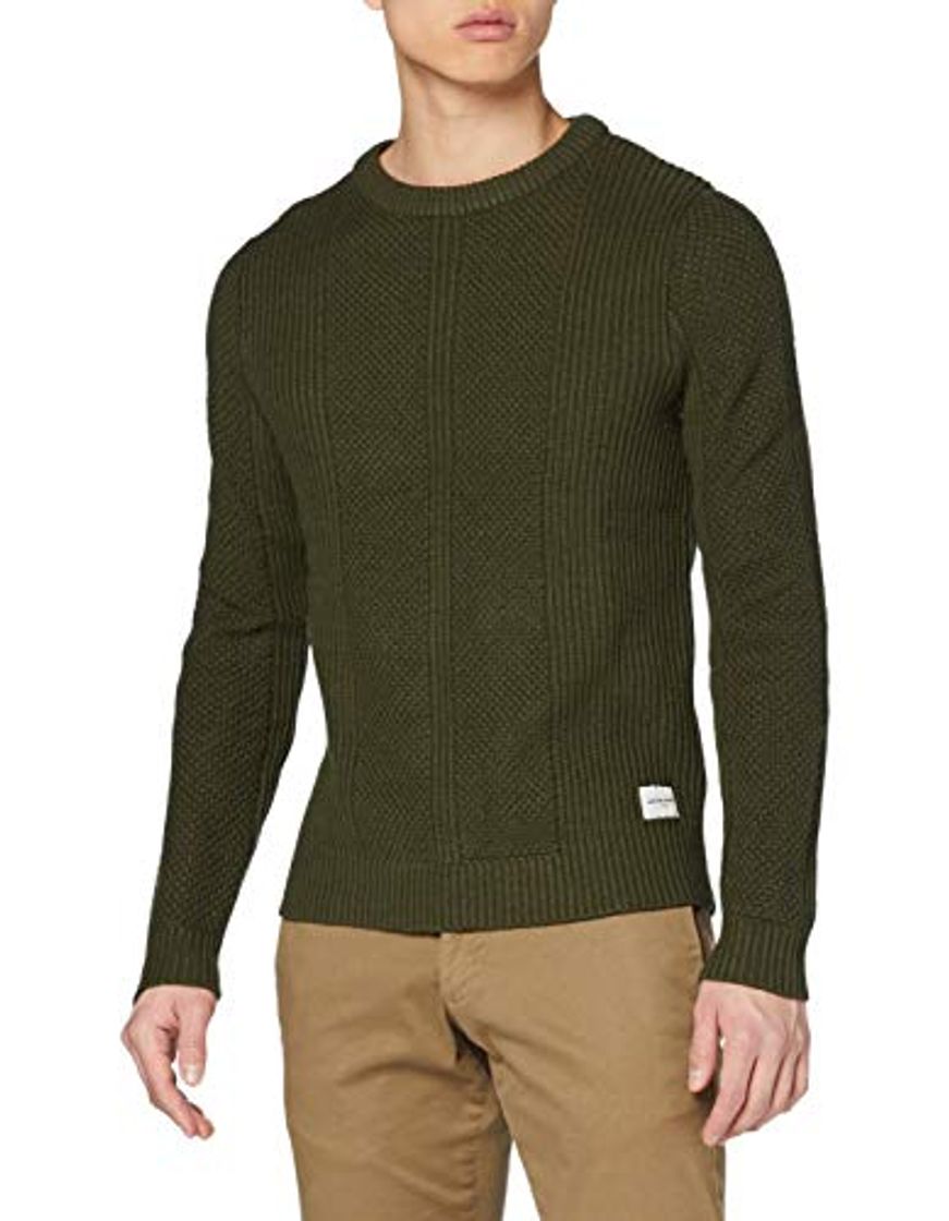 Social Jack & Jones JCOHARVARD Crew Neck Suéter, Verde