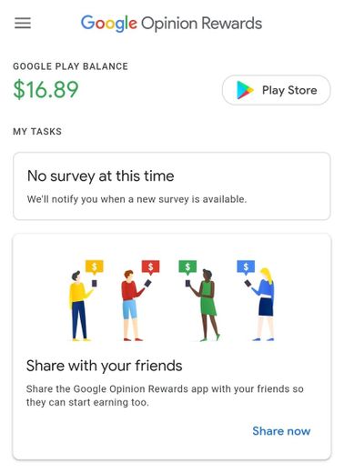 Google Opinion Rewards - It Pays to Share Your Opinion