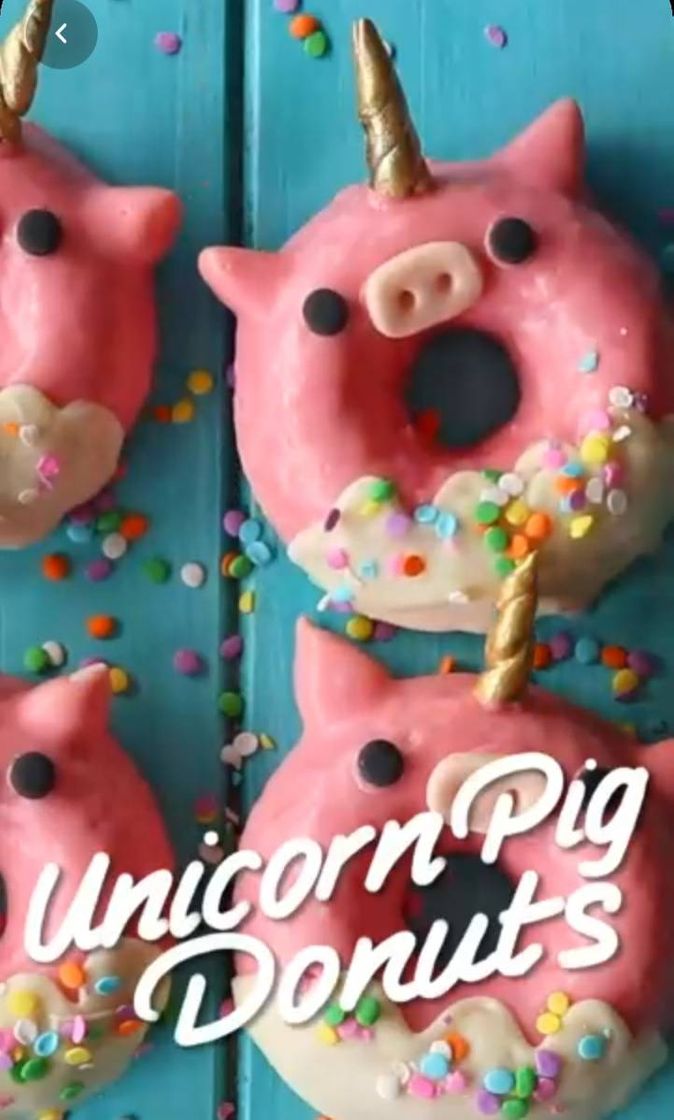 Donalds com decoração de porco cornio💜🐽🦄