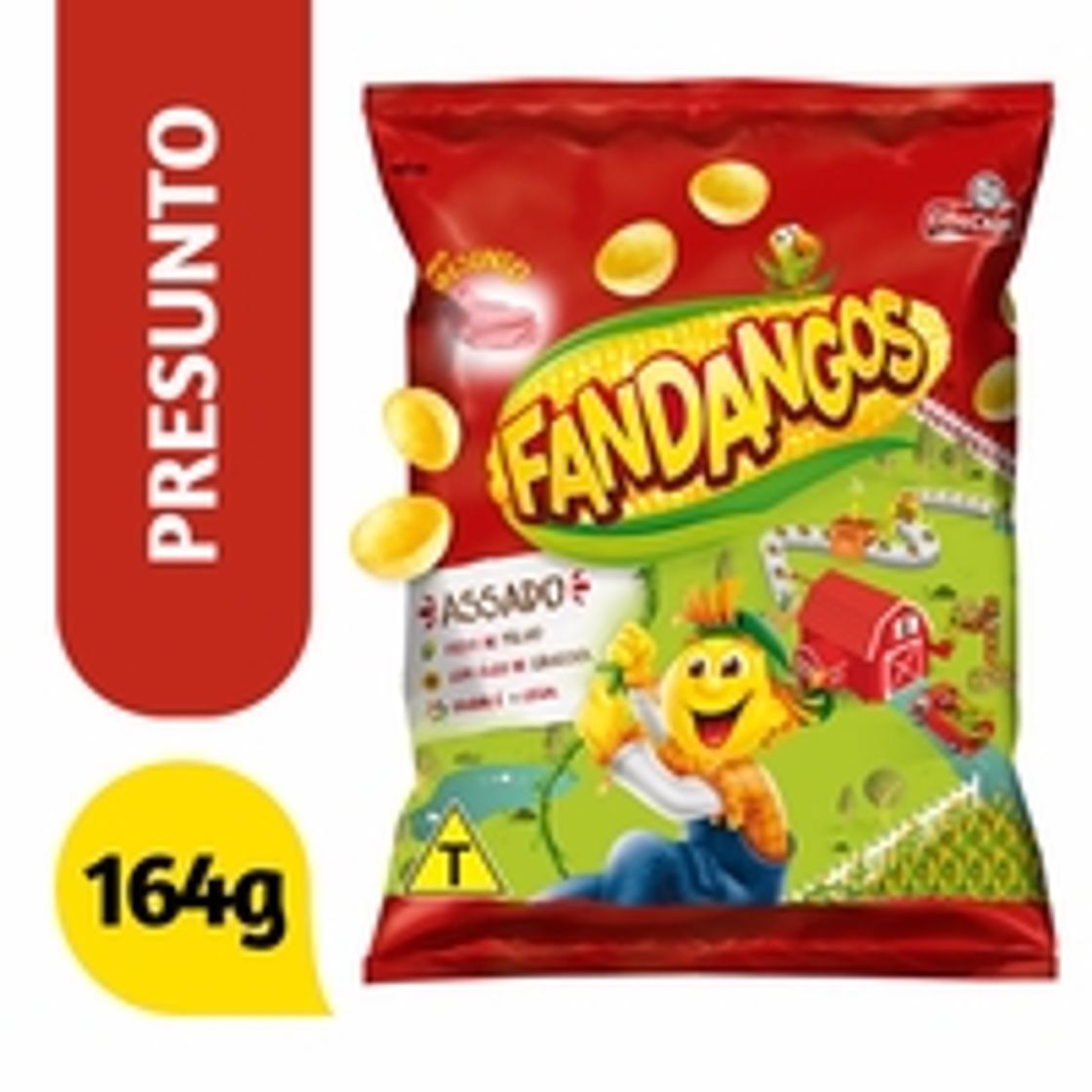 Fashion Salgadinho de Milho Sabor Presunto FANDANGOS 164g | Clube ...