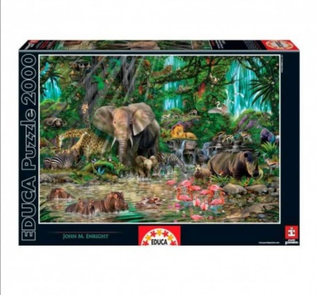 Social Puzzle animales 2000 piezas
