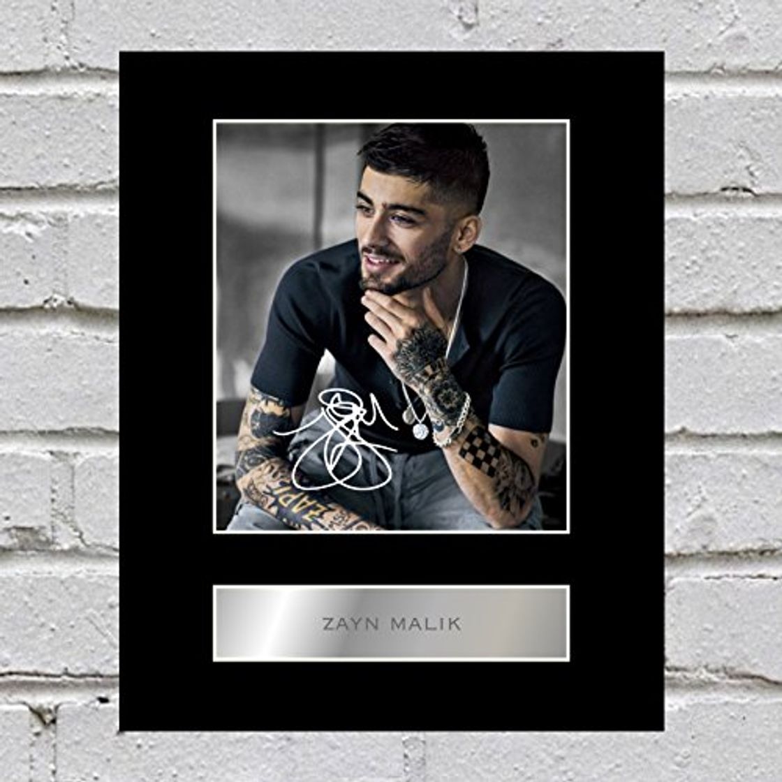 Productos Fotografía firmada de Zayn Malik sobre soporte