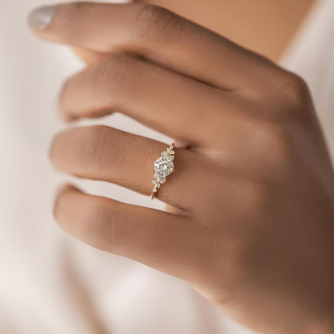 Social Diamond Snowdrift Ring | Melanie Casey