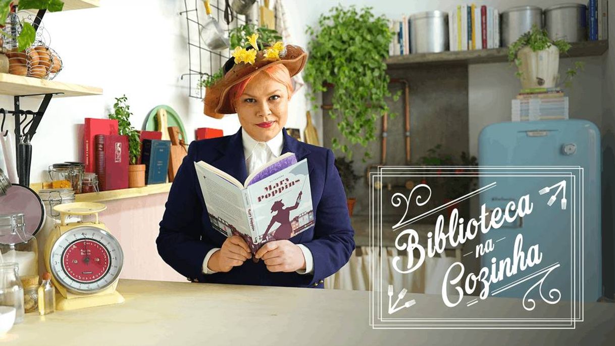 Social Biblioteca na cozinha 