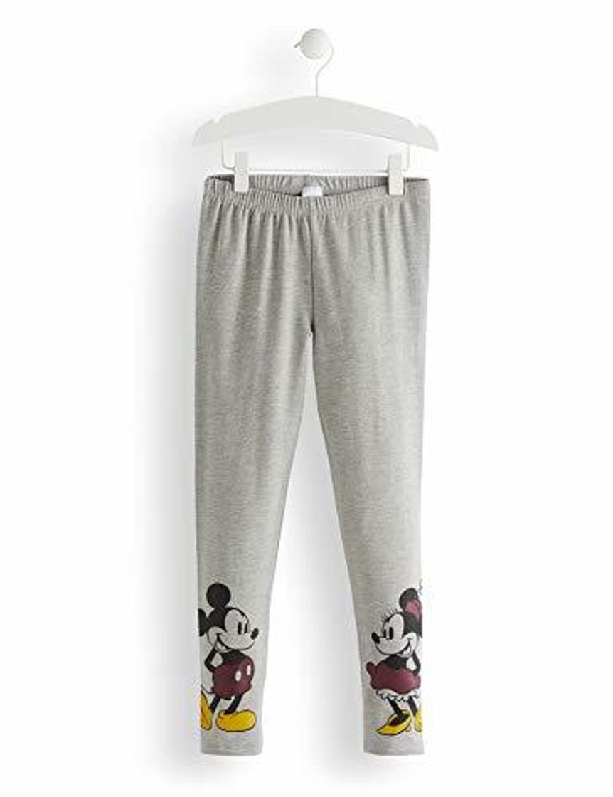 Productos Marca Amazon - RED WAGON Leggings Mickey y Minnie Mouse Niñas, Gris