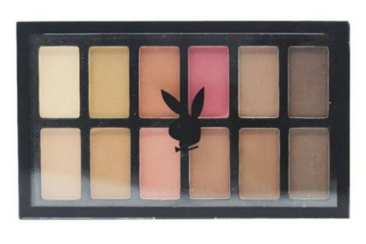 Moda Paleta de Sombras 12 Cores Playboy