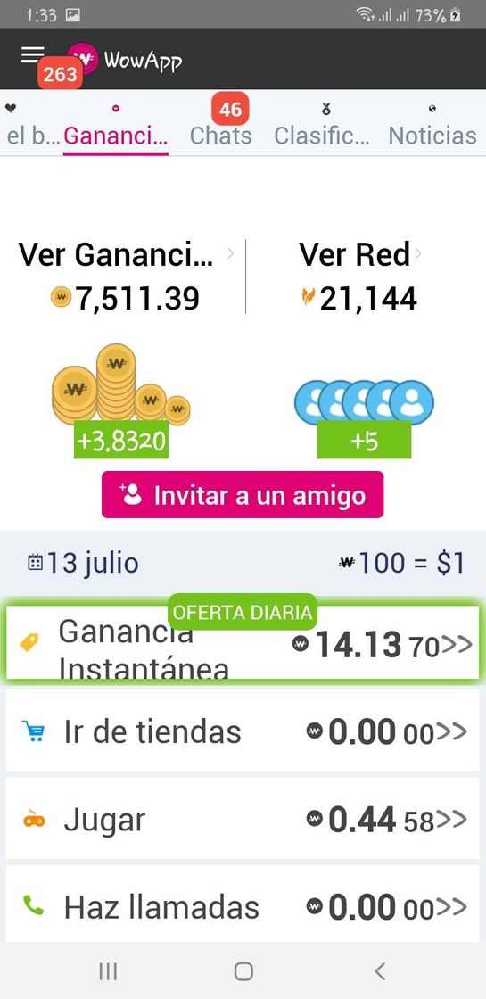 Obtener Ganancias Online