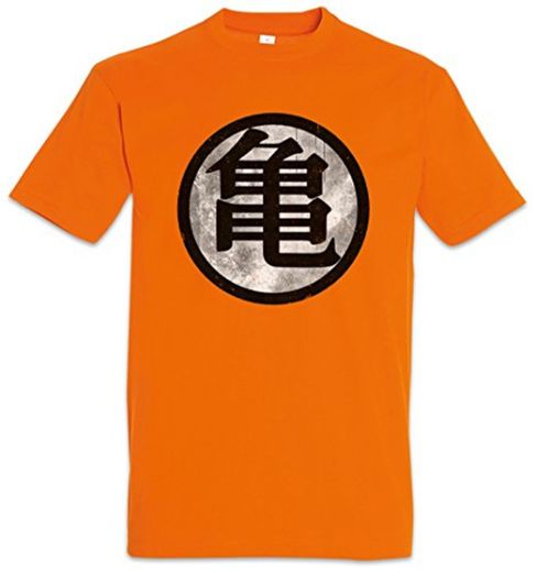 Urban Backwoods Orange Master Goku Vintage Camiseta De Hombre T