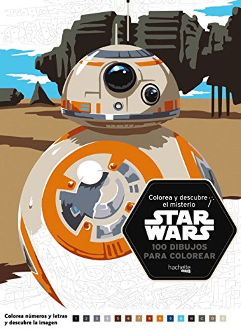 Libro Colorea y descubre el misterio Star Wars