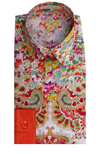 Etro Floral Paisley-Print Shirt IN Cotton