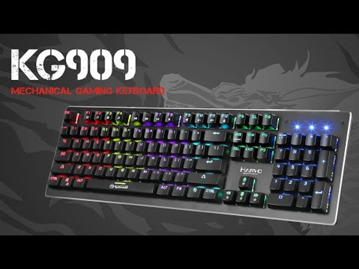 Moda Teclado Marvo KG909 Mecanico