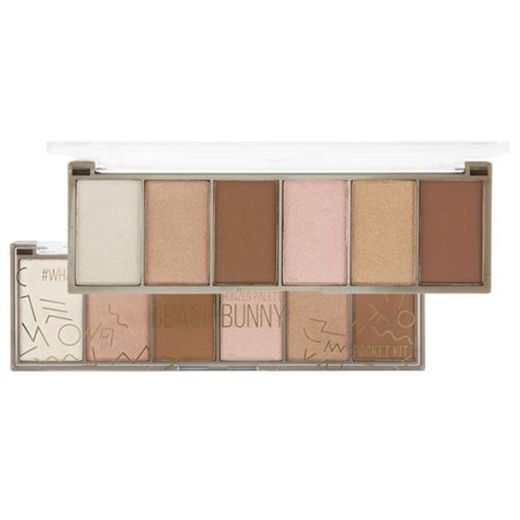 Paleta de Iluminador e Bronzer Beach Bunny Pocket - Ruby Rose ...