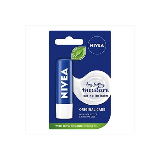 NIVEA Bálsamo labial para el cuidado del cuidado original