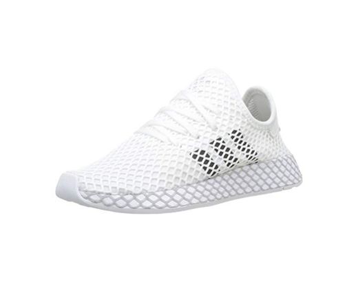 Adidas Deerupt Runner J, Zapatillas de Deporte Unisex Adulto, Blanco