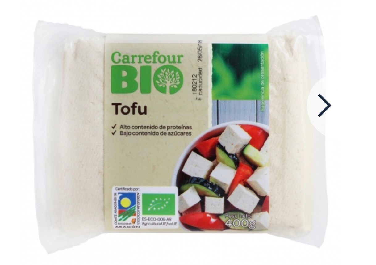 Moda Tofu natural ecológico Carrefour Bio 400 g. 